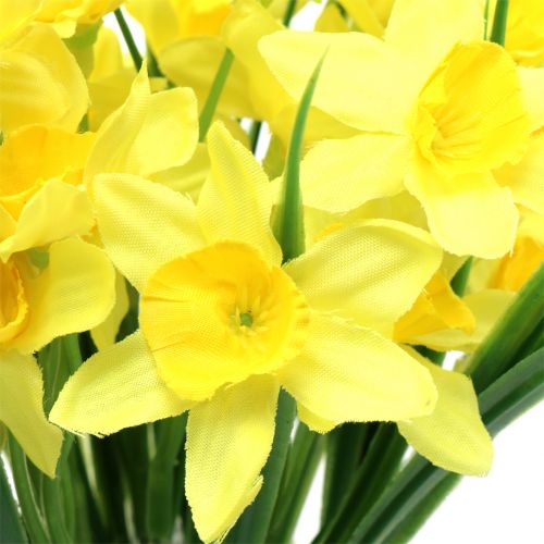 Floristik24 Narcis geel 27cm 12st tafeldecoratie