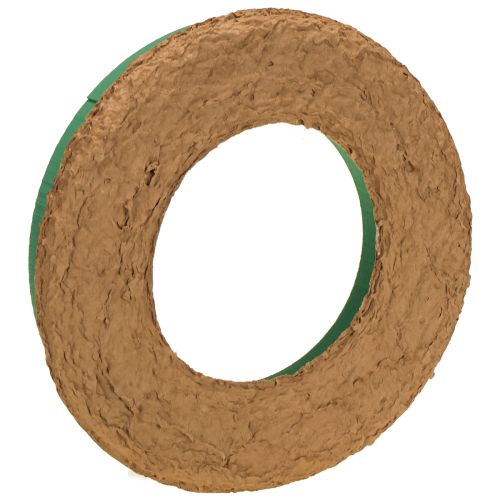 Artikel Nat steekschuim krans basis van karton Ø25cm 2 stuks
