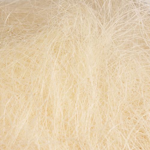 Artikel Sisalgras van natuurlijke vezels voor handwerk Sisalgras crème wit 500g