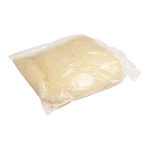 Artikel Sisalgras van natuurlijke vezels voor handwerk Sisalgras crème wit 500g