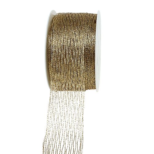 Netband gouddraad versterkt 40mm 15m