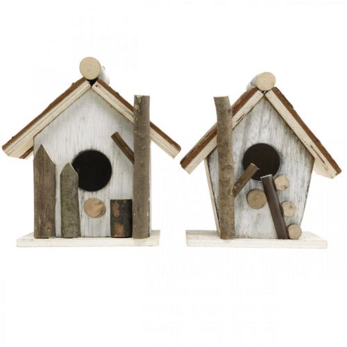 Artikel Decoratieve nestkast vogelhuisje voor het decoreren van de natuur 14,5 2 st