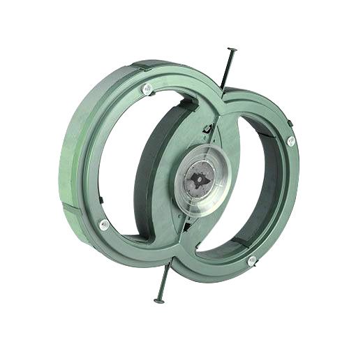 Artikel Steekschuim autoarrangement dubbele ring 55×39cm H6cm 1 stuk