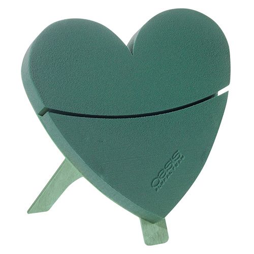 Floristik24 OASIS® Bioline® Deco en titanium hart 45cm