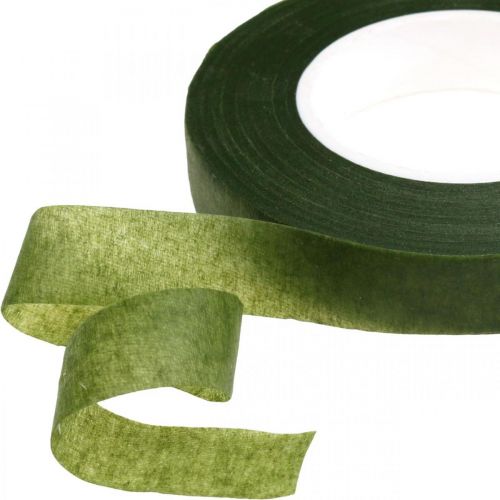 Artikel OASIS® Flower Tape, bloementape, zelfklevend, mosgroen B13mm L27.5cm 2st