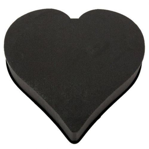 Steekschuim hart zwart 38cm 2st