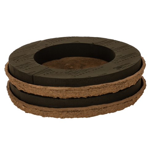 Bloemenfoam ring met voet