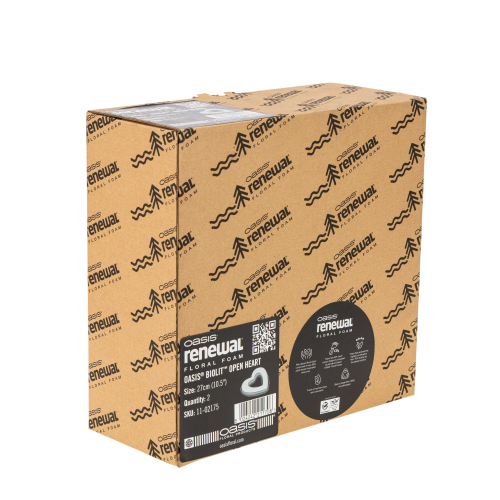 Hartvormig bloemenfoam OASIS®