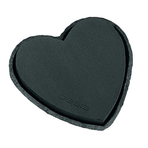 Floristik24 Steekschuim hart zwart 25,5cm 2 stuks