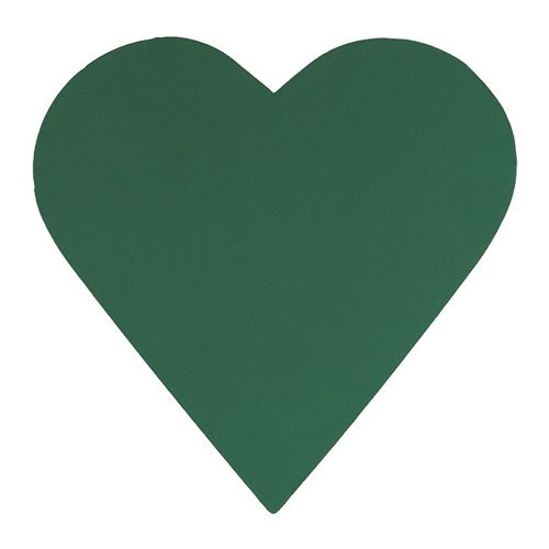 Artikel Steekschuim hart insteekmateriaal groen 46cm x 45cm 2 st