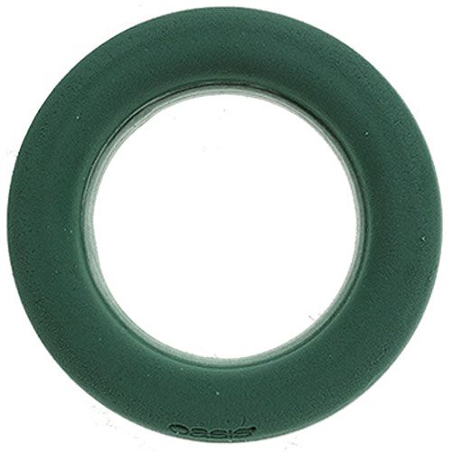 Steekschuim Ring Groen Krans Foam Ø42cm 2st