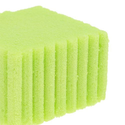 Floristik24 Steekschuim canapes lichtgroen H3cm 5cm-7cm 45st