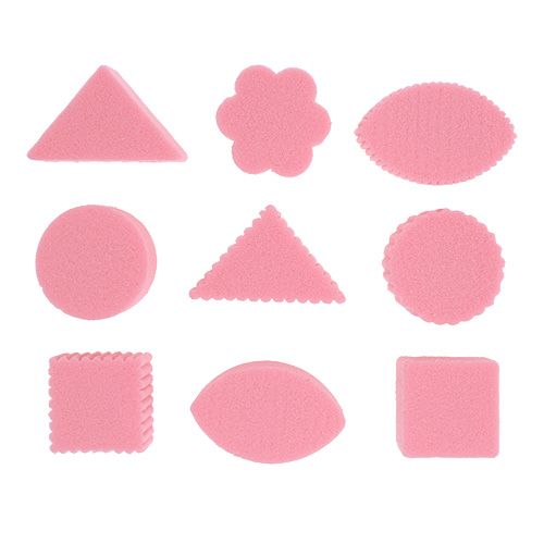 Floristik24 Steekschuim canapes roze 5cm 45st