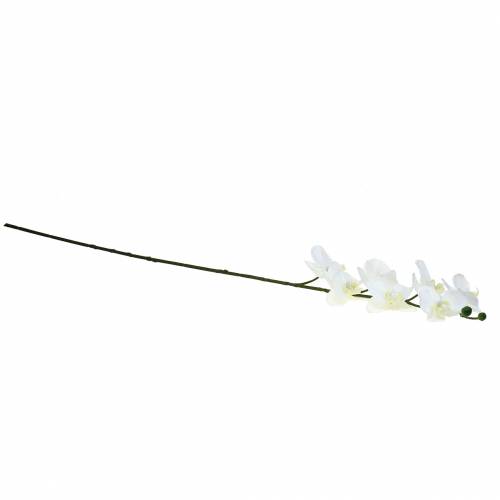 Artikel Kunst orchidee kunstbloem wit Ø6,5-8cm 77cm