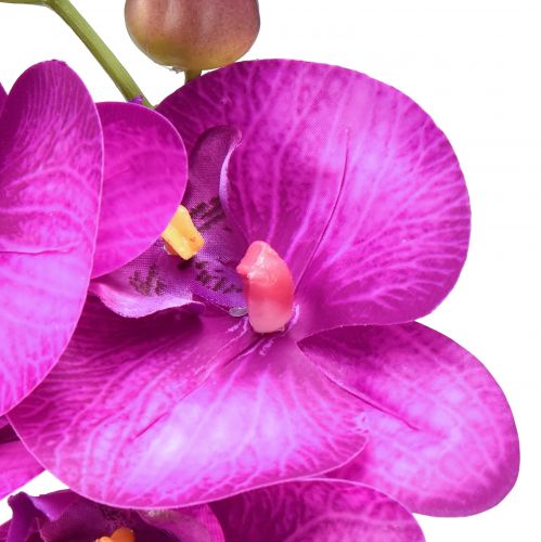 Artikel Orchidee Kunst Phalaenopsis 4 bloemen Fuchsia 72cm