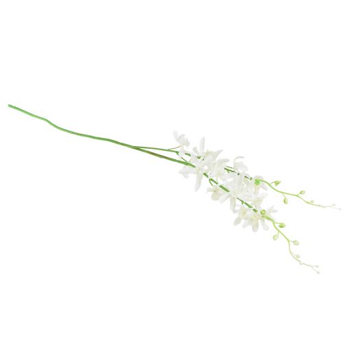 Artikel Orchideeën kunst Oncidium kunstbloemen wit 90cm