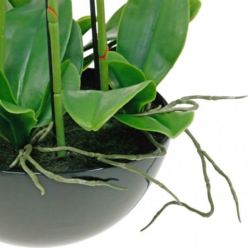 Floristik24 Kunstorchideeën in pot wit kunstplant 63cm