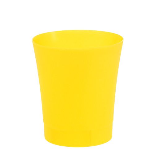 Floristik24 Orchidee pot kunststof geel Ø12,5cm H14cm, 1stuk