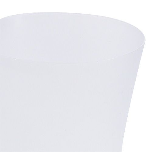 Floristik24 Orchidee pot kunststof wit Ø12,5cm H14cm, 1stuk