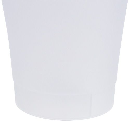 Floristik24 Orchidee pot kunststof wit Ø12,5cm H14cm, 1stuk