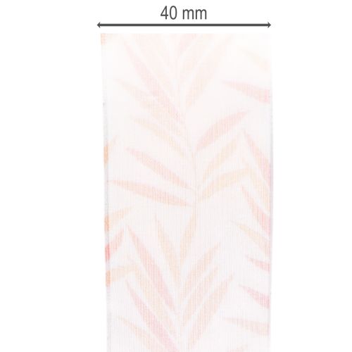 Artikel Organzalint, chiffonlint, jungle-oranje, 40 mm, 15 m