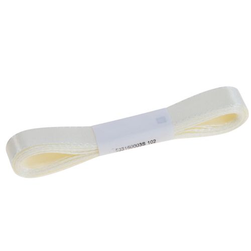 Artikel Decoratief lint cadeaulint crème lint zelfkant 15mm 3m 10 stuks