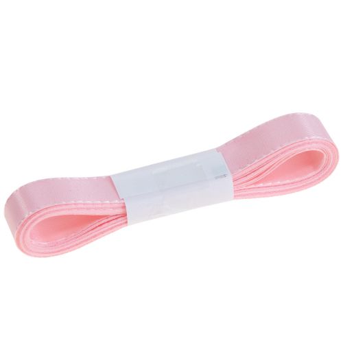 Artikel Decoratief lint cadeaulint roze lint zelfkant 15mm 3m