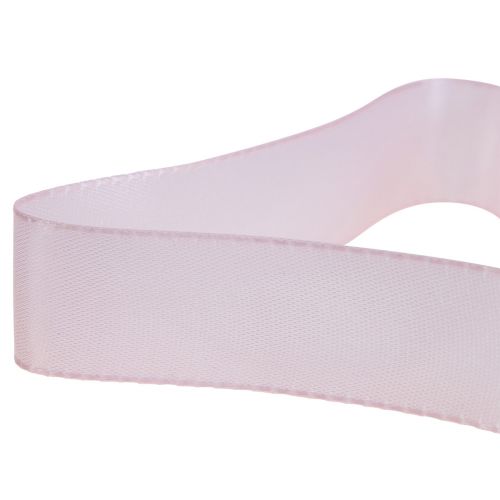 Artikel Decoratief lint cadeaulint roze lint zelfkant 25mm 3m