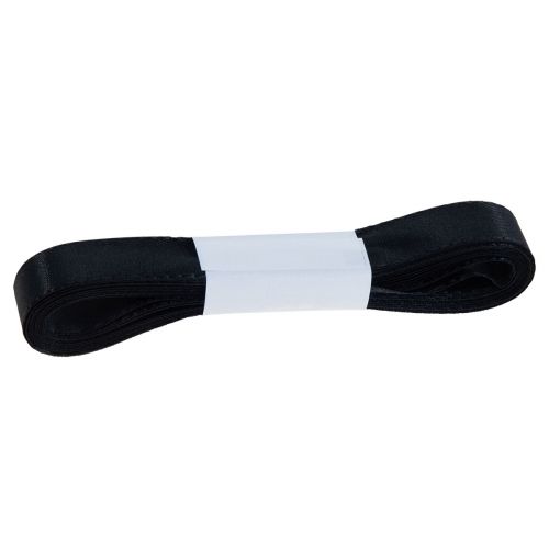 Artikel Decoratielint cadeaulint zwart lint zelfkant 15mm 3m