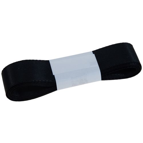 Artikel Decoratief lint cadeaulint zwart lint zelfkant 25mm 3m 10st