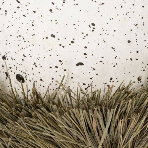 Artikel Paasdecoratie: ei in een nest, decoratief vogelnestje, natuurlijke kleuren, Ø9cm H11cm, 4 stuks