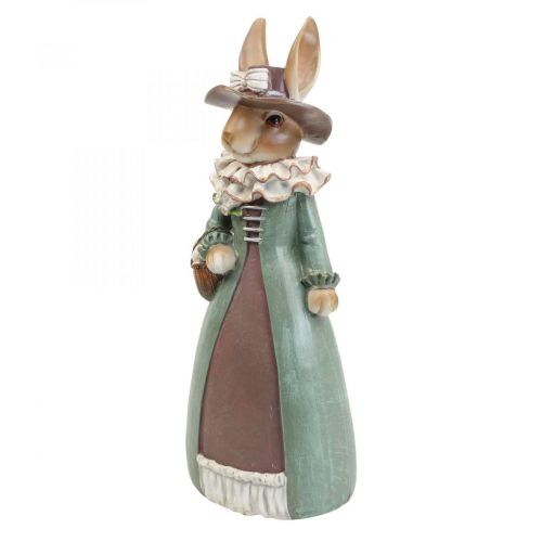 Floristik24 Paasdecoraties deco konijnen Paashaas figuur paar konijnen H34cm 2st