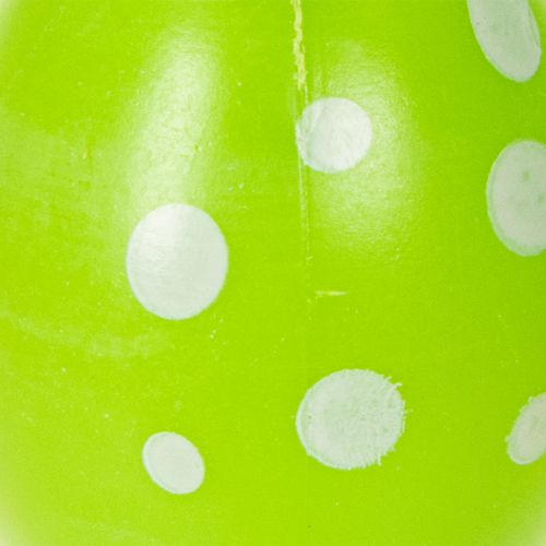 Artikel Paaseieren om op te hangen, diverse kleuren, 6 cm, 12 stuks