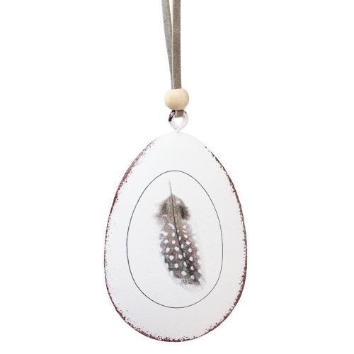 Artikel Paaseieren voor het ophangen van decoratieve eieren, hangende decoratie metaal 5×7cm 8 st