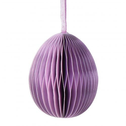 Artikel Honingraat eieren om op te hangen Papieren decoratie Paaseieren Kleurrijk 6cm 6 stuks