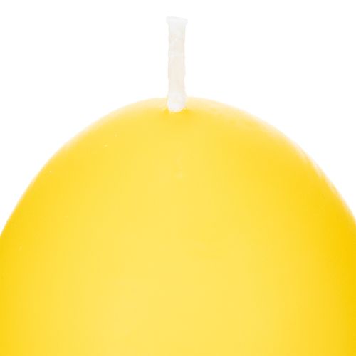 Artikel Paasei-kaars voor paasdecoratie in de woonkamer, aantrekkelijk en perfect voor Pasen, 9 cm, 20 cm hoog, 6 stuks