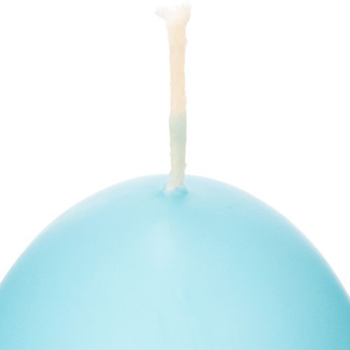 Artikel Paasei-kaars - Feestelijk ontwerpidee voor een vrolijk paasfeest - 9 cm - 20 cm hoog - 6 stuks