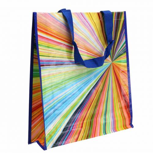 Floristik24 Boodschappentas met handvatten Mikado kunststof 37×10×40cm