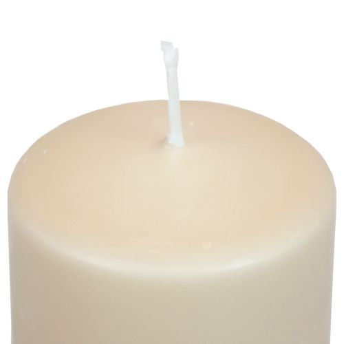 Artikel PURE stompkaars Beige Wenzel kaarsen 90/60mm