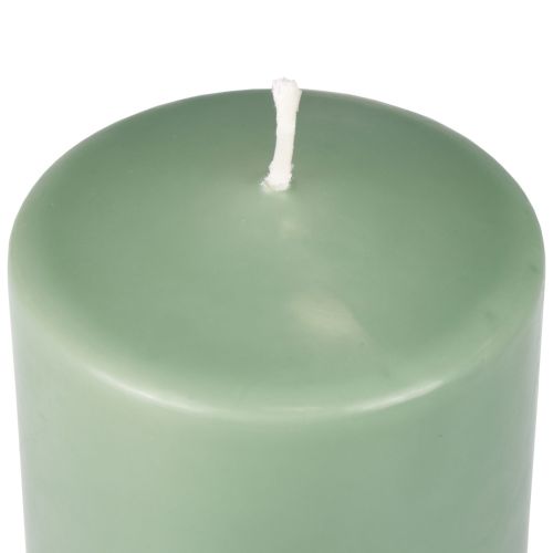 Artikel PURE stompkaars groen smaragd Wenzel kaarsen 130/70mm