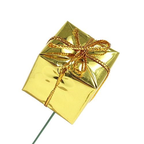 Floristik24 Pakket 2.5cm op draad goud 60st