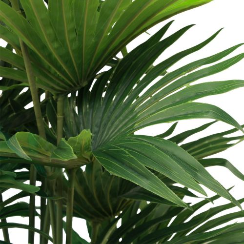 Artikel Palm decoratieve waaierpalm kunstplanten pot groen 80cm