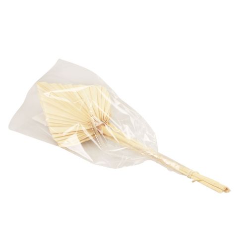 Floristik24 Palmspear palmbladeren natuurlijke decoratie gebleekt 12,5×38cm 4 st