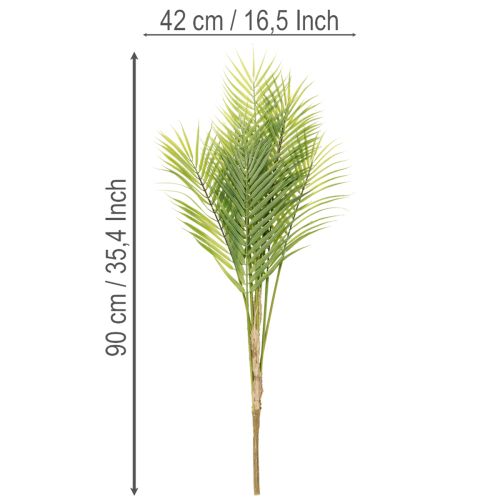 Kunstmatige palmtak, kunstplant voor bloemstukken, 90 cm | Floristik24.nl