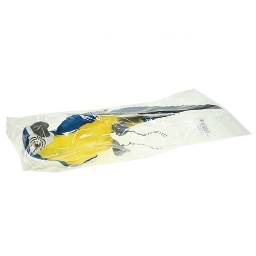 Floristik24 Decoratieve papegaai blauw 44cm