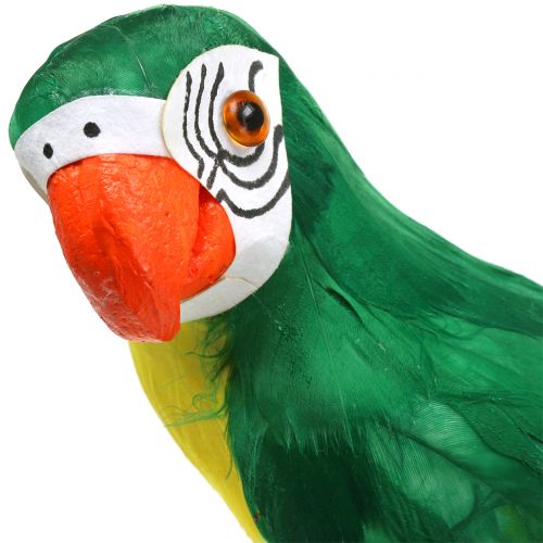 Artikel Decoratieve papegaai groen 44cm