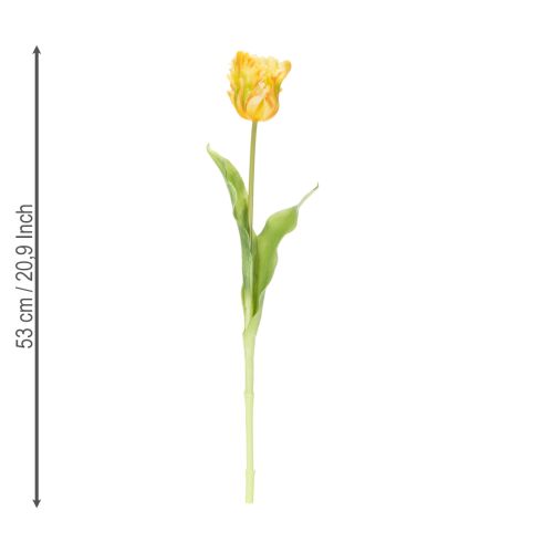 Artikel Kunstmatige tulpen voor een stijlvolle woonkamerdecoratie en lentegelegenheden, 53 cm