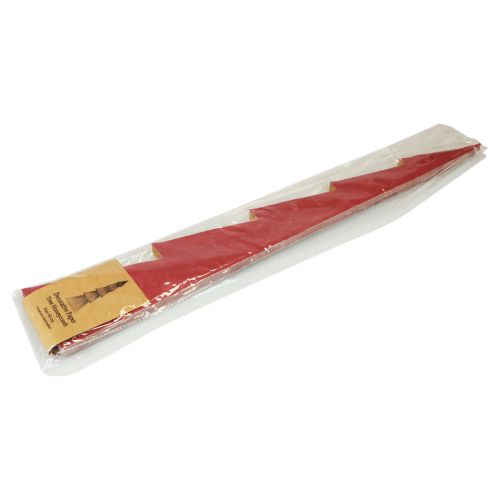 Artikel Papieren kerstboom Papieren kerstboom Bordeaux H60cm