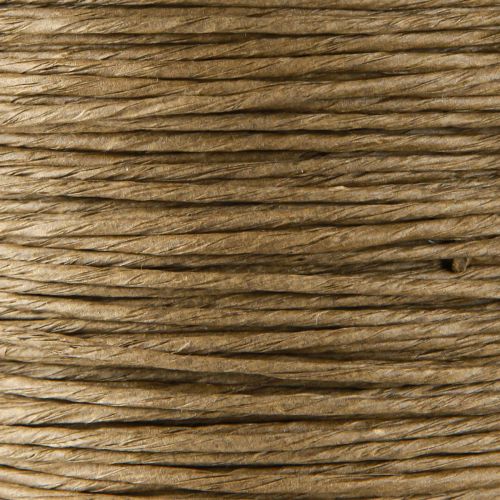 Artikel Papierdraad ambachtelijk draad draad omwikkeld bruin Ø2mm 100m