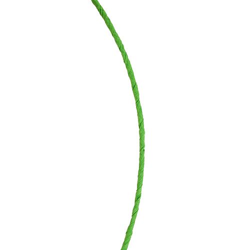 Artikel Papierkoord omwikkeld met draad Ø2mm 100m appelgroen